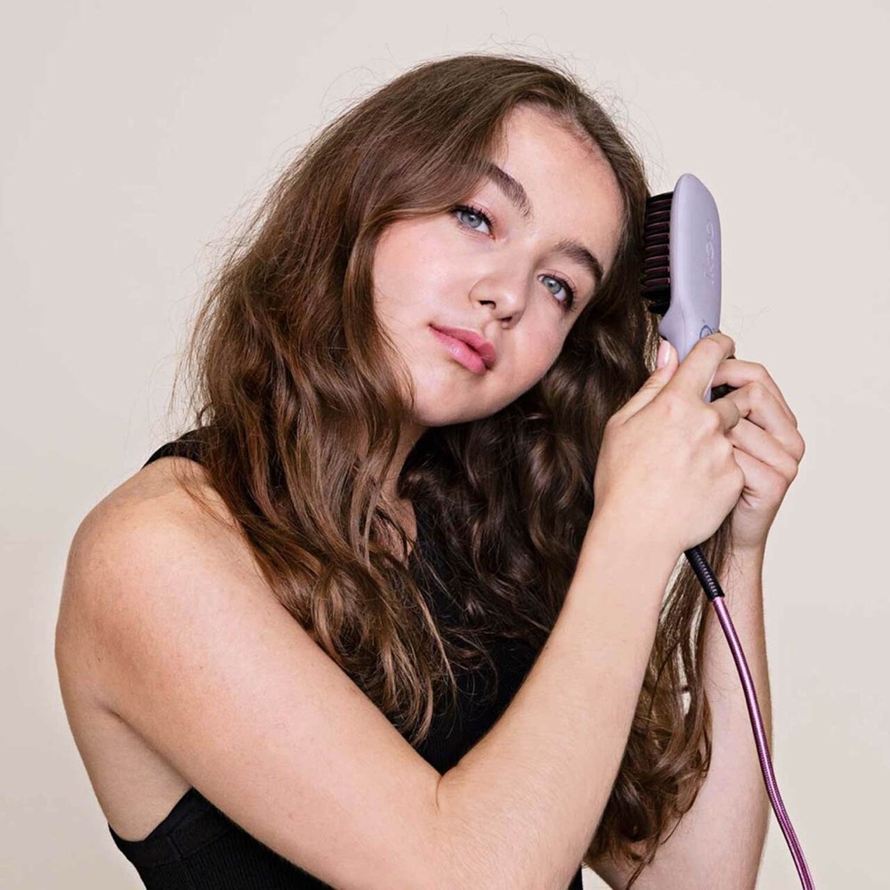 Hair Straightener Heated Brush: Ikoo Estyler Pro